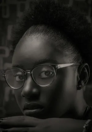 Black And White Portrait