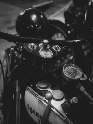 Harley-Davidson Motorcycle Dashboard