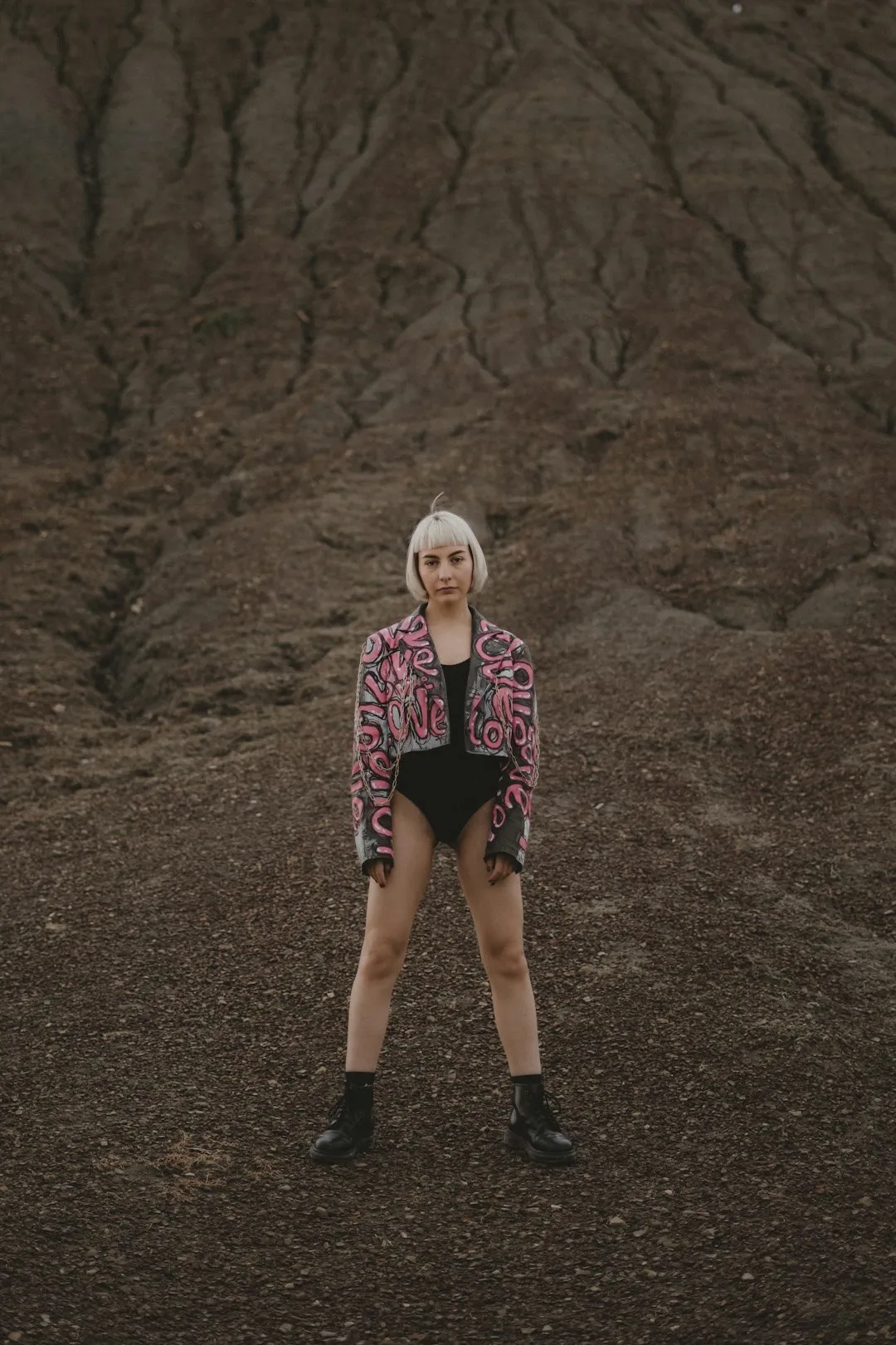 Cyberpunk Fashion In A Dystopian Landscape