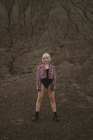 Cyberpunk Fashion In A Dystopian Landscape