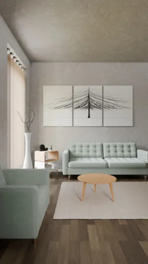 Modern Minimalist Living Room