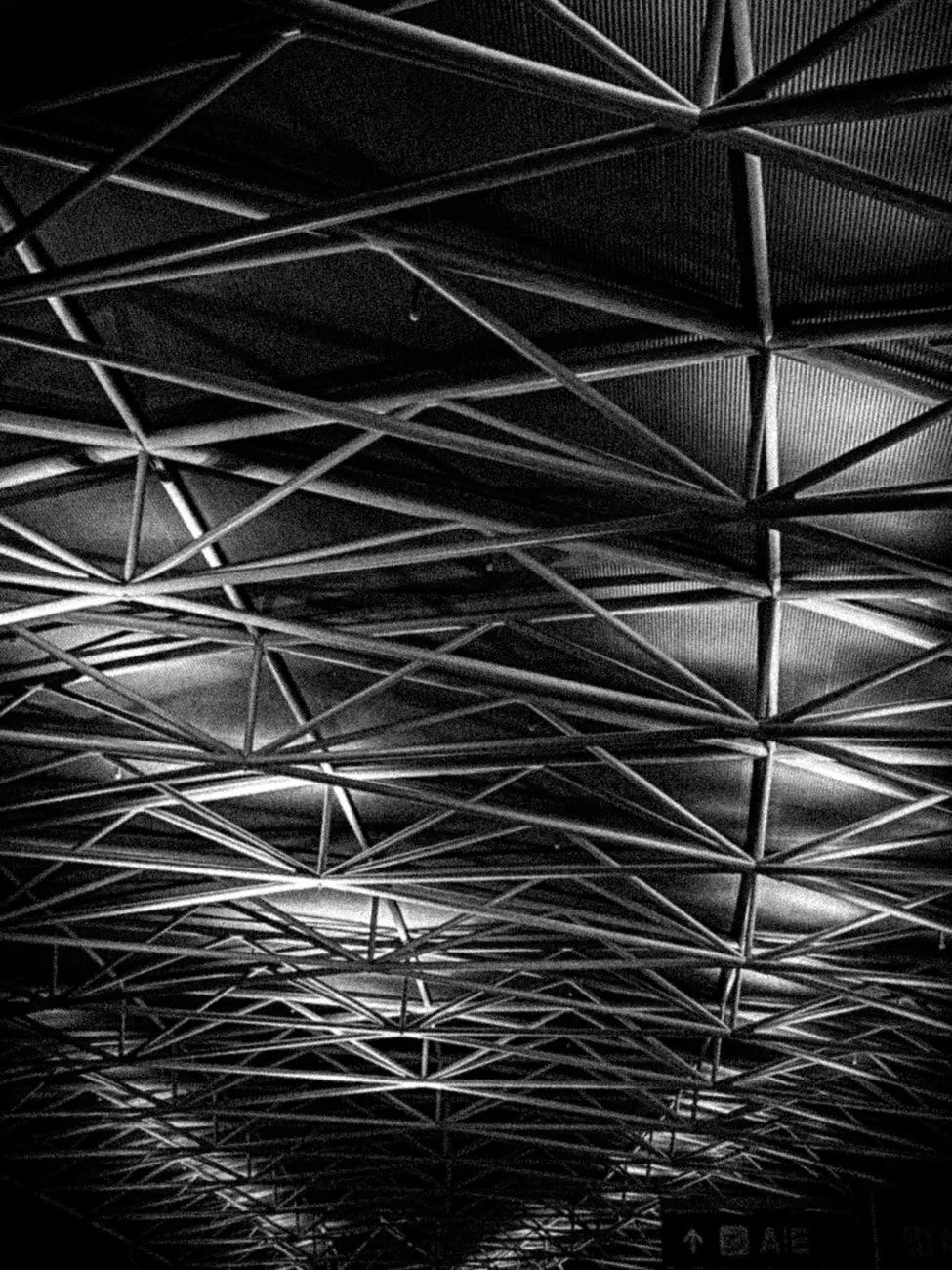 Geometric Ceiling Structure