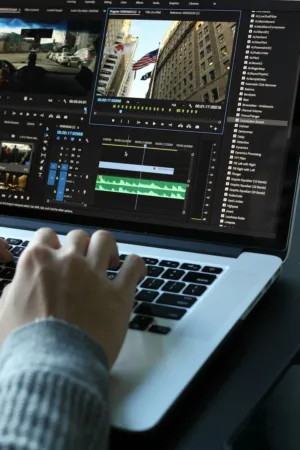 Editing Video On Laptop