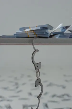 Handcuffs And Money