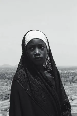 African Girl In Traditional Clothing
