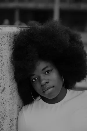 Black And White Portrait