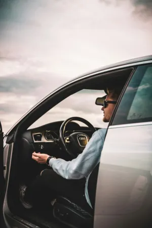 Man In Car