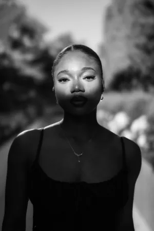 Black And White Portrait