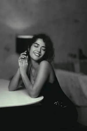 Black And White Portrait