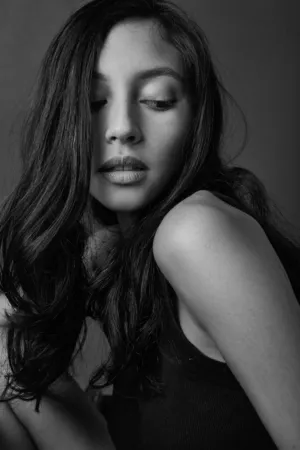 Black And White Portrait