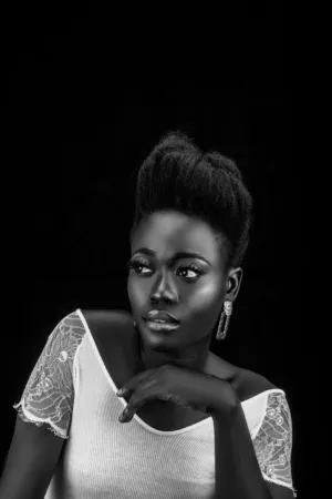 Black And White Portrait