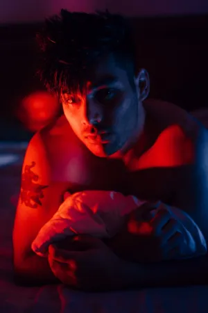 Red Light Portrait