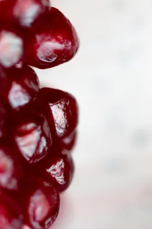 Glistening Pomegranate Seeds