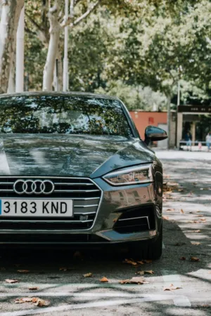 Audi Car In Urban Setting