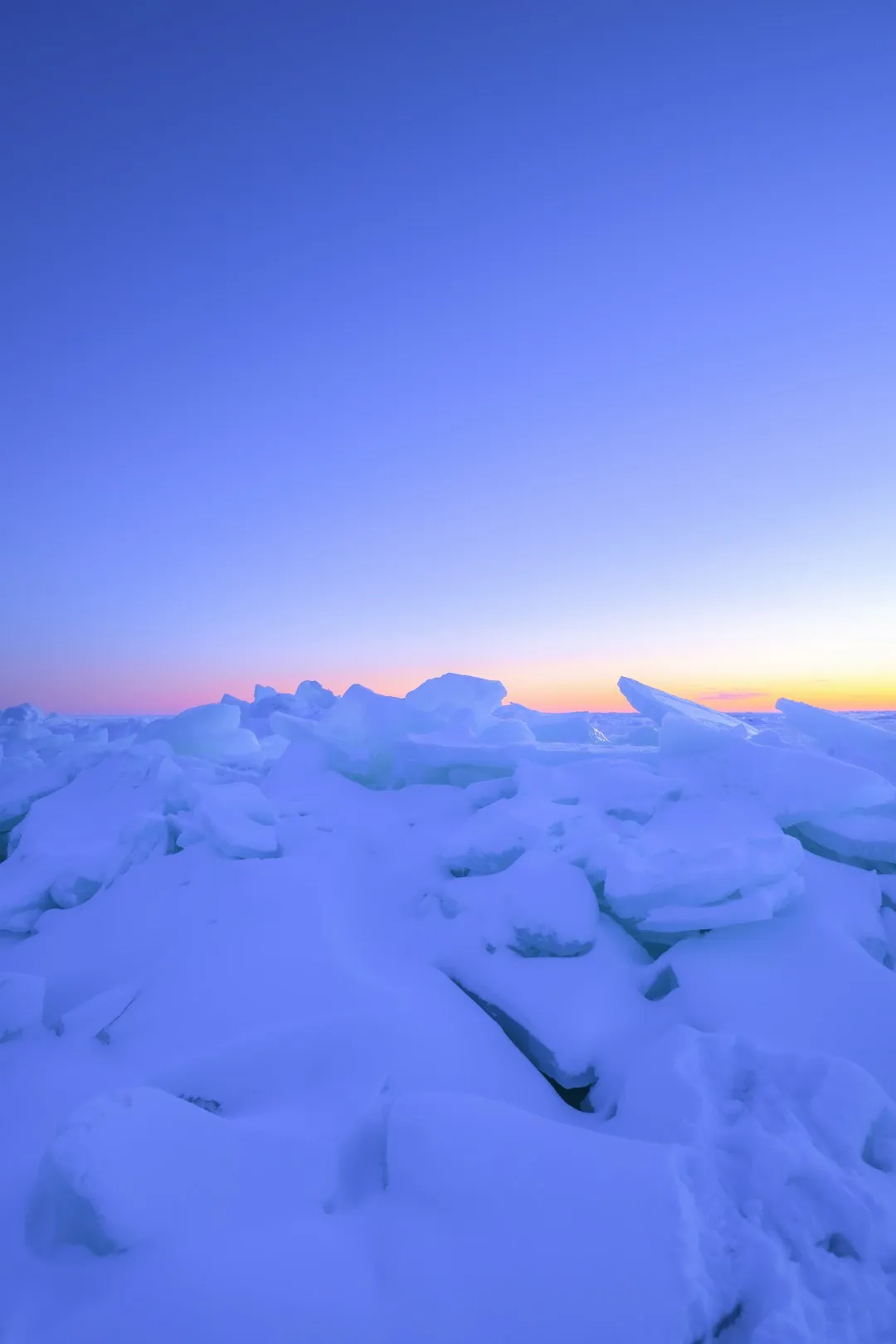 Icy Sunset