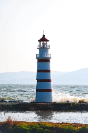 Striped Lighthouse