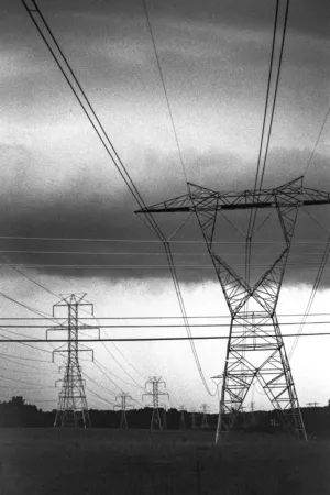 Power Lines Silhouette