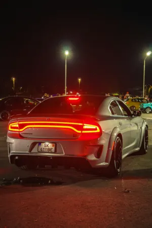 Dodge Charger At Night