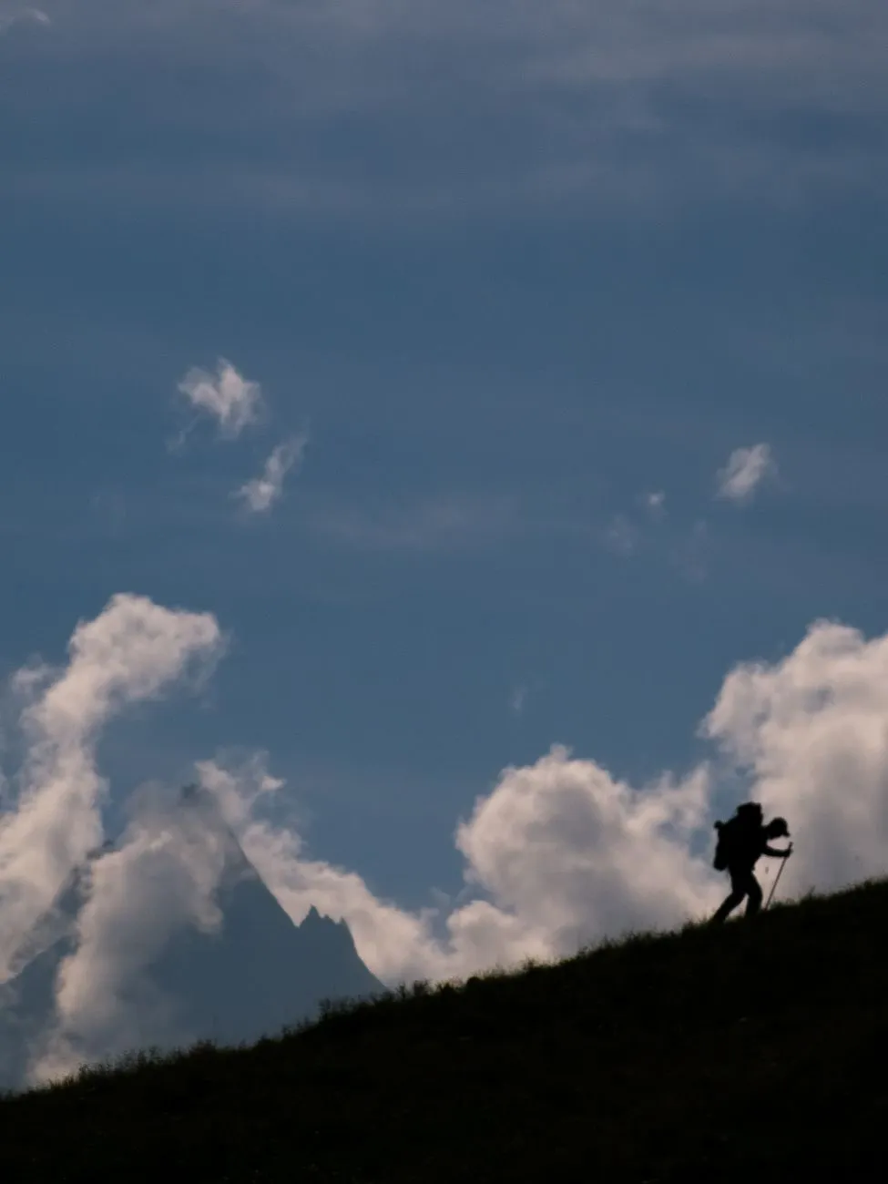 Hiker Silhouette