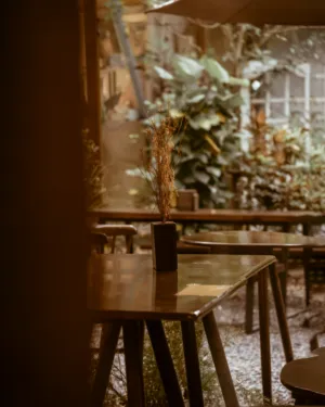 Cozy Outdoor Cafe