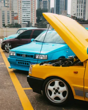 Colorful Car Show