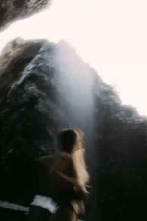 Waterfall Silhouette