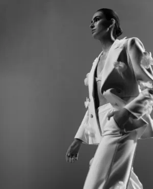 Elegant Fashion Model
