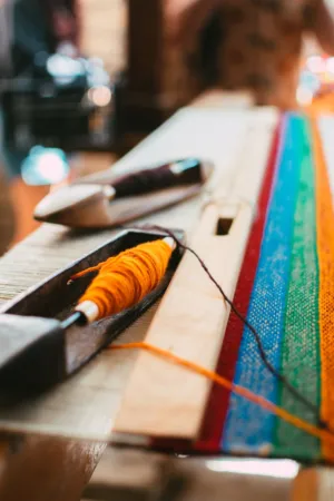 Colorful Weaving Tools