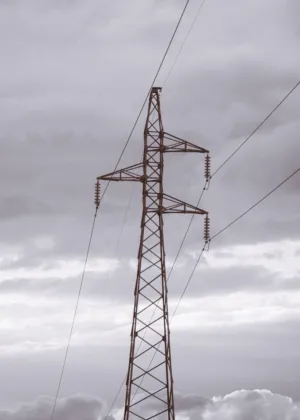 Power Line Tower