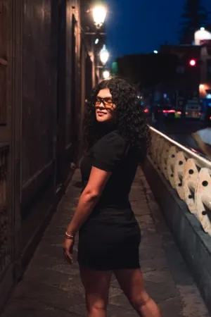 Nighttime Urban Portrait