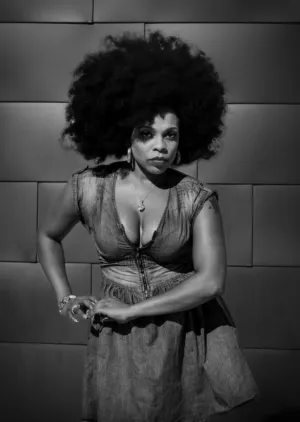 Black And White Portrait
