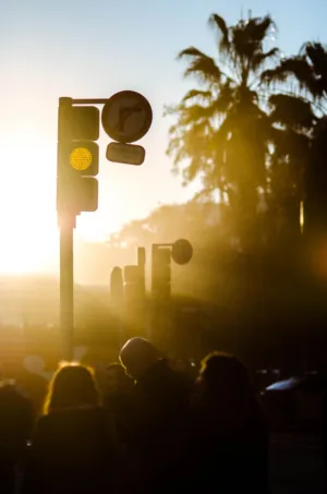 Sunset Cityscape