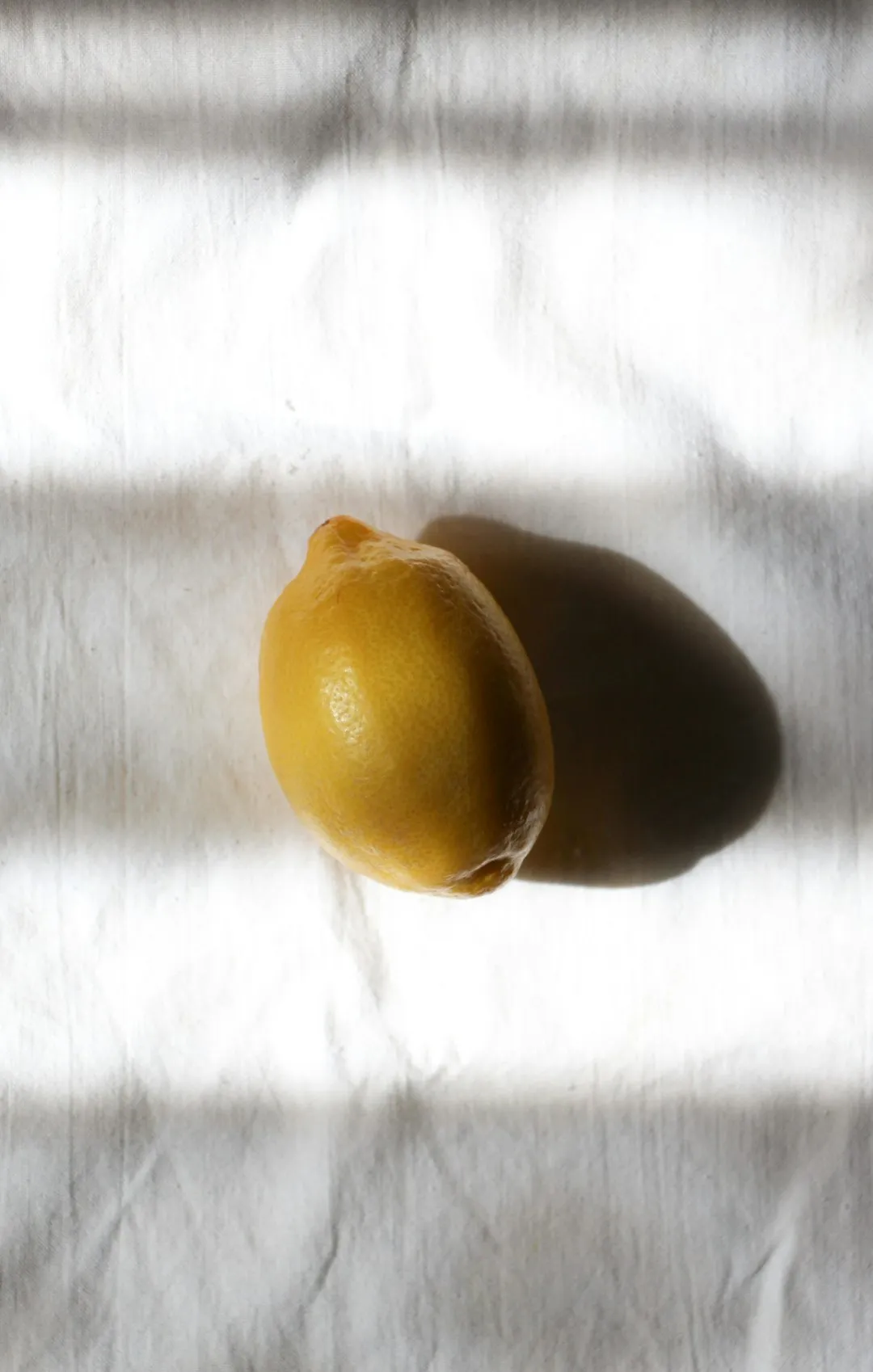 Lemon On A White Surface