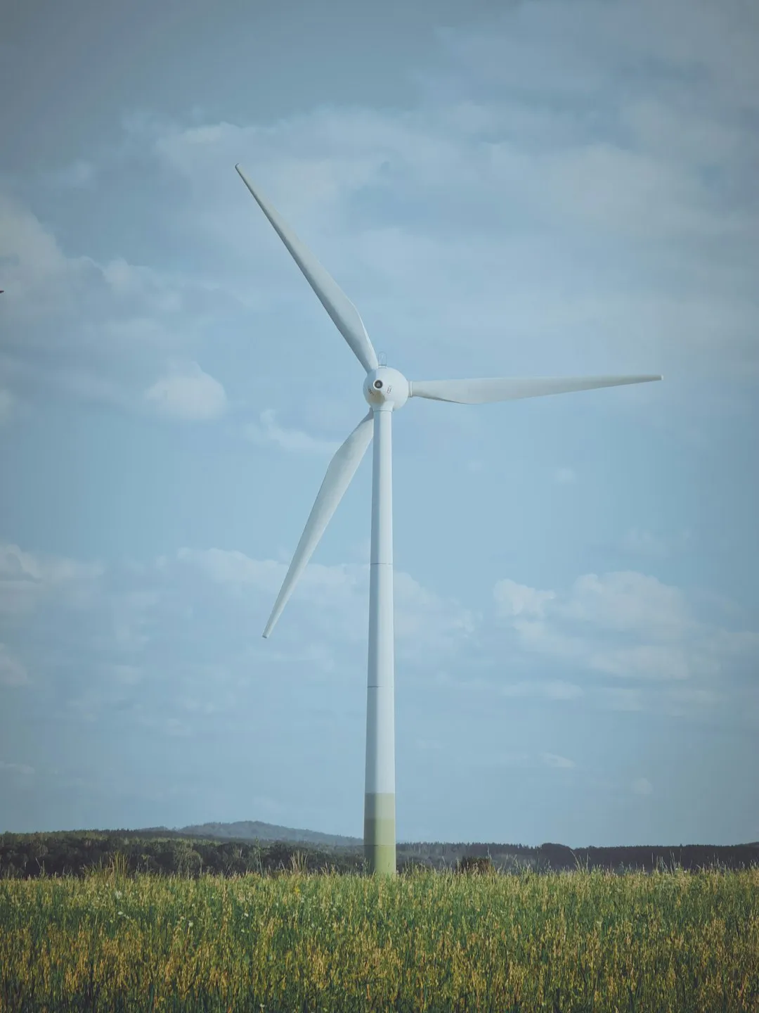 Wind Turbine In A Field