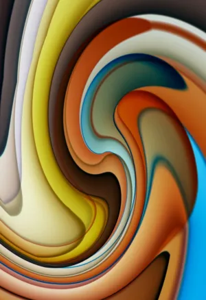 Abstract Swirl Art