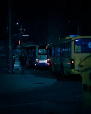 Night City Bus Stop