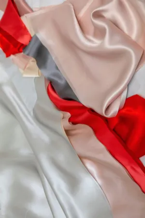 Colorful Satin Fabric