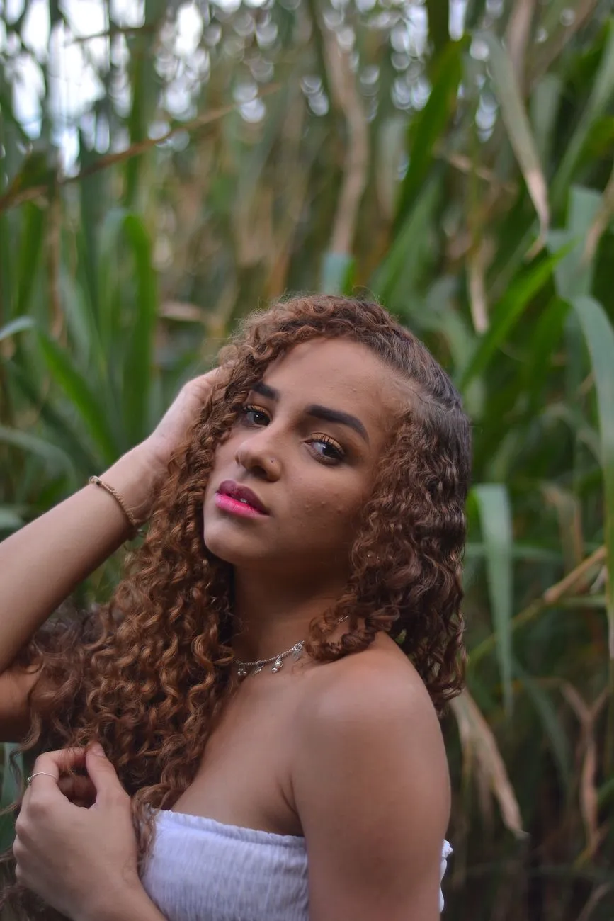 Curly Hair In Nature