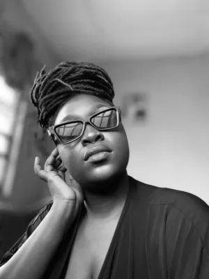 Black And White Portrait