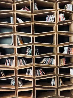 Modern Bookshelf Design