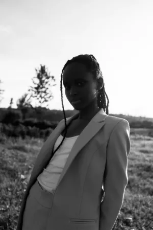 Black And White Portrait