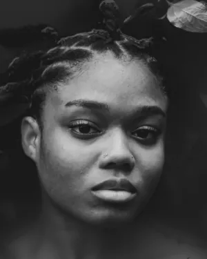 Black And White Portrait