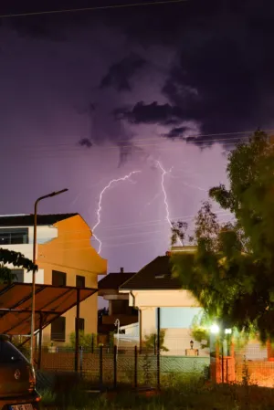 Thunderstorm At Night
