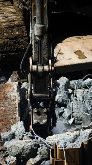 Construction Site Machinery