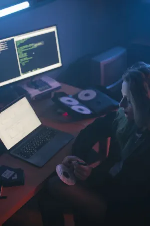 Cyberpunk Hacker