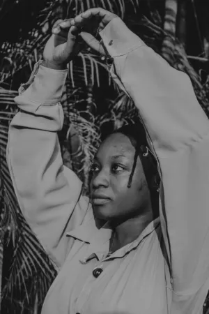 Black And White Portrait