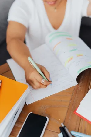 Student Studying