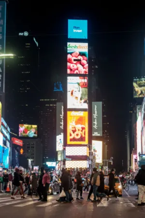 Times Square At Night