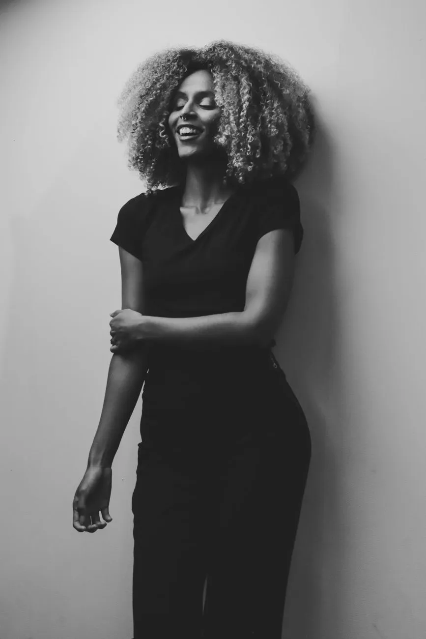 Black And White Portrait