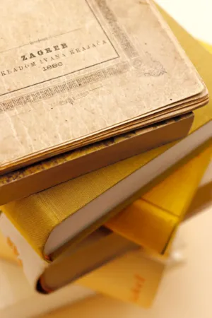 Stack Of Old Books